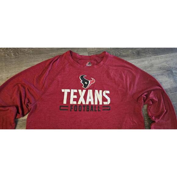 Majestic Men's Texans Football long-sleeve - Picture 2 of 5